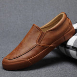 Autumn Men's Shoes One Foot Pedal Pedal Shoes Casual Shoes British Business Shoes Band Trend Soft-Soled Driving