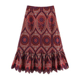 For Women's INS Burst Hollow Embroidered Top + Half-Dress
