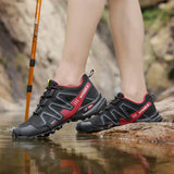And Summer 2025 New Waterproof Sports Leisure Running Shoes Outdoor Hiking Shoes Large-Size Hiking Men's