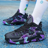 Wear-Resistant Basketball Shoes Net Airable Teen Adult Large-Size Men's And Women's Actual Combat Training