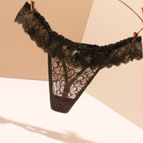 Lace Trousers Women Scarless Transparent Temptation Ultra-Thin 2025 New Low-Rise Mesh Hot