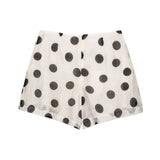 New Wave Point Hanging Neck Blouse 1608052 Folding Shorts