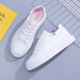 Small White Shoes Women In The Autumn Of 2025 New Korean Version Of The Solid Color Student Sneakers Trend Casual