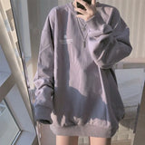 Zingj Cotton Autumn 2023 New Korean Version Loose Sleeve Long Sleeve Hoodie Female Student Thin Coat Coat