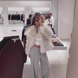 Fur Coat Plus Long Women's Imitation Fox Fur Coat Two-Color Coat To Keep Warm Winter Fur