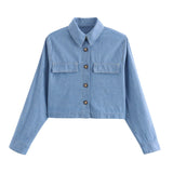 New Bag Cover Short Shirt 799005 With Belt Wide Leg Trousers