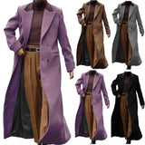 Autumn And Winter Hairs, Which Lengthn The Coat Man Thicker, The Double Buckle Wind