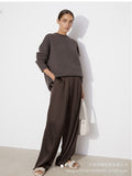 Sale Of Solid Color Round-Neck Sweater Women 2025 New Soft Knitting Base