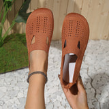 Zingj Flat Single Shoes Women 2024 Summer Shallow Pedal Breathable And Comfortable Versatile Lazy Casual