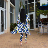 Piece Matching Sets Sexy Printed 2 Piece Set Women Clothes 2023 Long Cardigan Tops+Pants Suits Casual Autumn Winter