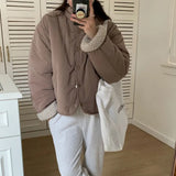 Reversible Lamb Wool Oversized JacketOutfit