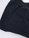 Vintage Low Rise Asymmetric Cargo Shorts- Outfit