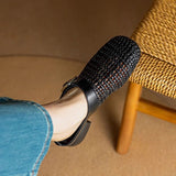 New Super Fire Silver Bag Head Cool Slippers Women's Summer Wearing Flat Bottom Half Slippers High-End Breathable Hole