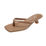 Clip Flip-Flop Women 2025 Summer New Fairy Wind Head High And Cold Slippers