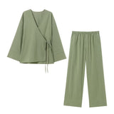 Explosive Women's Texture Double Thai And Outerwear Trousers
