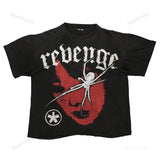 Printing Of Men's T-Shirt Blutosatire Billdog Cotton Oversized