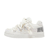 Shoes To Destroy The Aesthetic Series Of Small White Shoes Bread Shoes Trend Low-Top Shoes Men And Women Men's