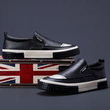 The Autumn Of 2025, The New Men's Shoes Trend Casual Men's Board Shoes Are Light And Easy-Wear Leather