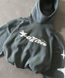 Zingj High Street Popular Logo Letter Print Hoodie Suit For Men And Women Hip Hop Street Loose