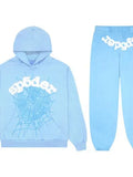 Men's And Women's Sp5der Spider Web Set 555555 Sportswear Sweater Jogging