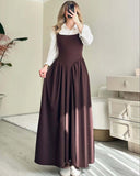 Summer New Women's Collar Sexy Sleeveless Wrinkled Temperament Dress Dress Dress