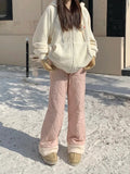 Puffer Thick Fleece Warm Pants- Outfit