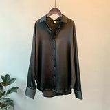 Denatry Shirt Female Design Sense Of Niche 2025 Spring And Summer Sunscreen Feeling Retro Port Taste Shirt