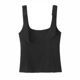 Sling Sling Waistcoat Women Wear Chic Design Elastic Short Inner Sleeveless