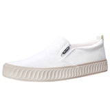 The Autumn Of 2025, The New Men's Shoes Fashion Casual Men's Canvas Shoes Comfortable Flat Soles Of Lazy Men's