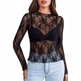 Shirt Women's Denswear Simulation Silk Long-Sleeved Shirt New Women's