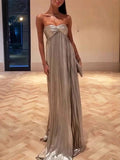 Women's Dress With A Breast-Thor-Iron Open-Sleeved Wine Dress Women