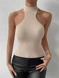 And Summer New Clothes To Repair The Knitted Vest Lady's