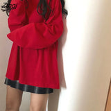 T-shirts Women Chic Candy Color Long Sleeve Solid Basic Fall Ladies Tops Korean Trendy Femme Tees O-Neck Футболка Simple