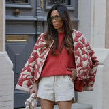 Women's Explosive Printing Cotton Zip-On Cotton Clothes - High Quality Of All-Round Pressure