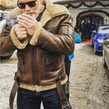 Autumn And Winter New Fur Hair Burst Jacket Thick To Keep Warm Fur Coat Imitation Leather Man