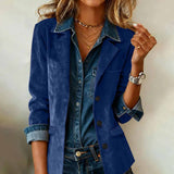 Shein Autumn And Winter Western Wind Imitation Leather Taut Locomotive Jacket