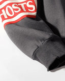 Letters Printed Long Sleeve Hoodie-Outfit