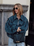 2025 New Women's Fashion Loose Vintage Jacket