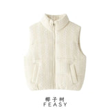 Women's 2025 Autumn And Winter 2025 New Street Fashion Collar Knit Cotton