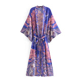Women's New Cotton Watermark Positioning Flower Belt And Shirt Jacket
