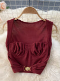 Women Red/Black/White Two Piece Set Elegant Square Collar Short Tops + High Waist Flare Pants Fashion Suits Female