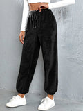 Fashion Plush Casual Loose Comfortable