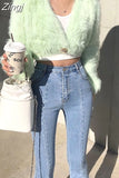 2023 Autumn Winter Fashion New Cardigans Cropped Coats Women Elegant Modis Coat Ladies Woman Chic Cardigan Tops Er