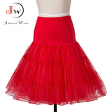 Skirt swing Rockabilly Petticoat Underskirt fluffy pettiskirt for Wedding Bridal Vintage 50s Audrey hepburn Women Ball