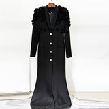 New Star Fashion Heavy Industry Nail Bead Three-Dimensional Flowers Green Fruit Collar Dress Dress Dress