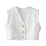 New Coarse-Woven Short-Coat Coat Coarse-Woven Mini-Skirt
