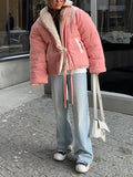 Sides Wearing Tradial Cotton Clothes Warm Fashion Commuting Daily Trend Of Winter Coat