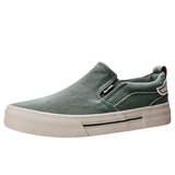 The Autumn Of 2025, The New Men's Shoes Casual Fashion Men's Canvas Shoes Daily Comfortable Flat Bottom Low-Top Shoes Men's Men's