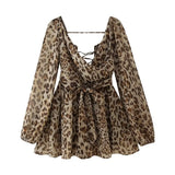 Women's ZA Summer New Temperament Light V Neck Shoulder Sleeves Tethered