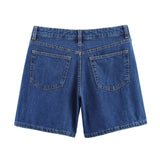 New Women's Commuting With Thin Middle-Waist Casual Denim